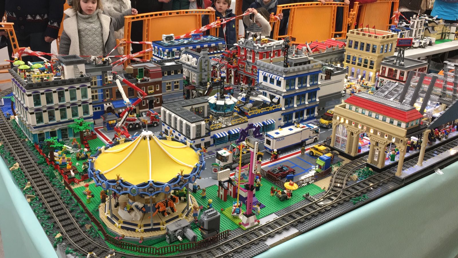 FIRST EXHIBITION OF LEGO TRAINS IN THE MARINA ALTA