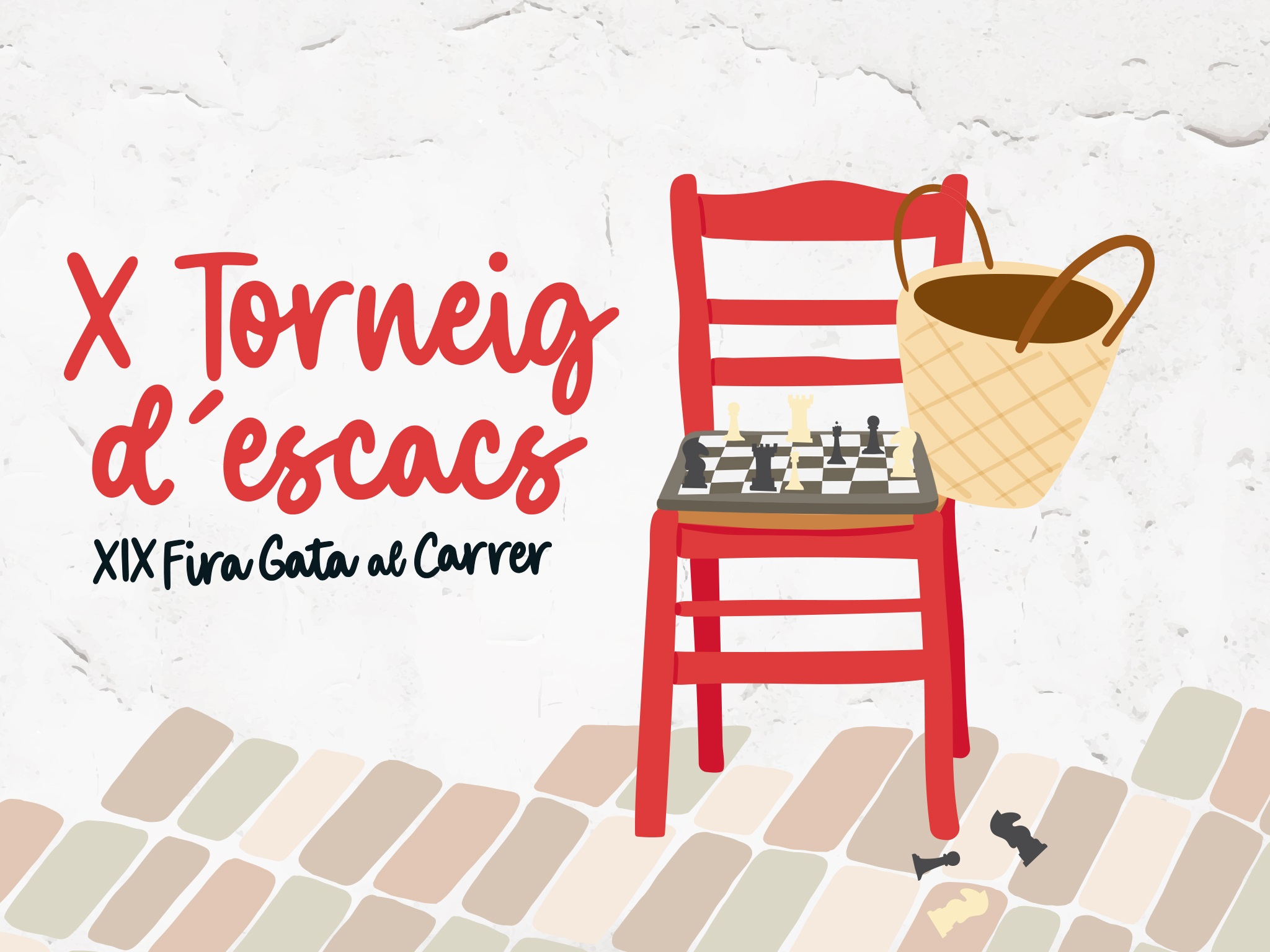X Torneig d’Escacs Fira Gata al carrer.