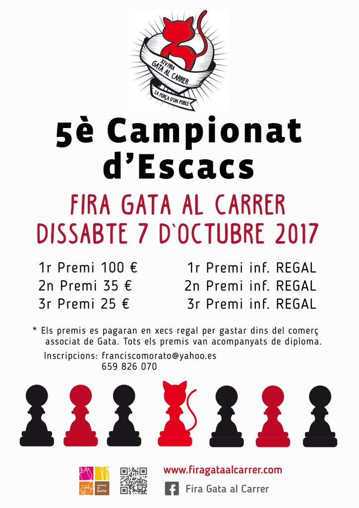 cartell escacs - Fira17