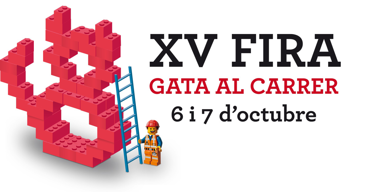 The machinery of the XV Fira Gata al Carrer starts